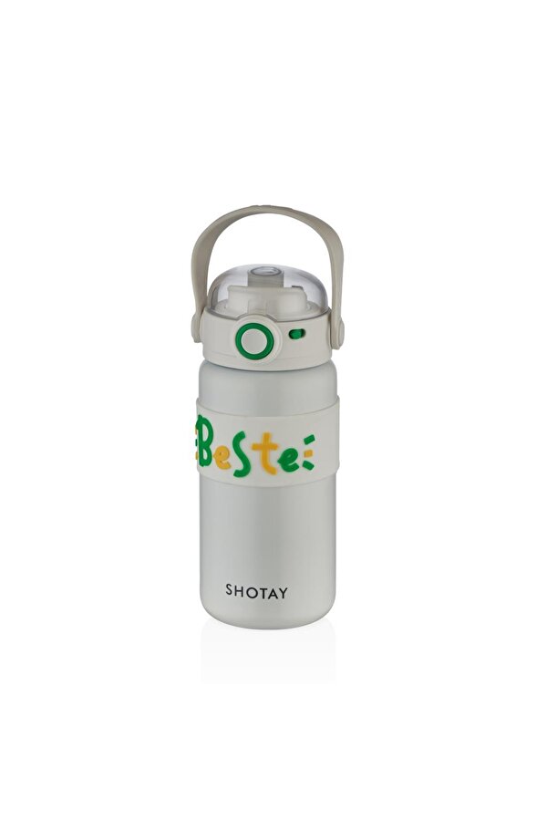 Çelik Matara Çocuk 500Ml Beyaz