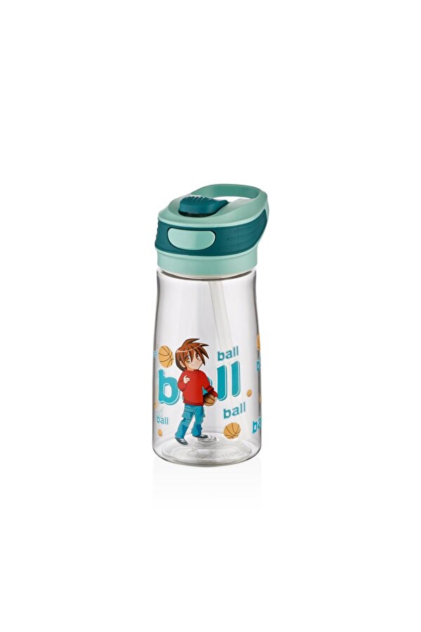 Child s Hand Çocuk Su Matarası Tritan 540Ml Turkuaz