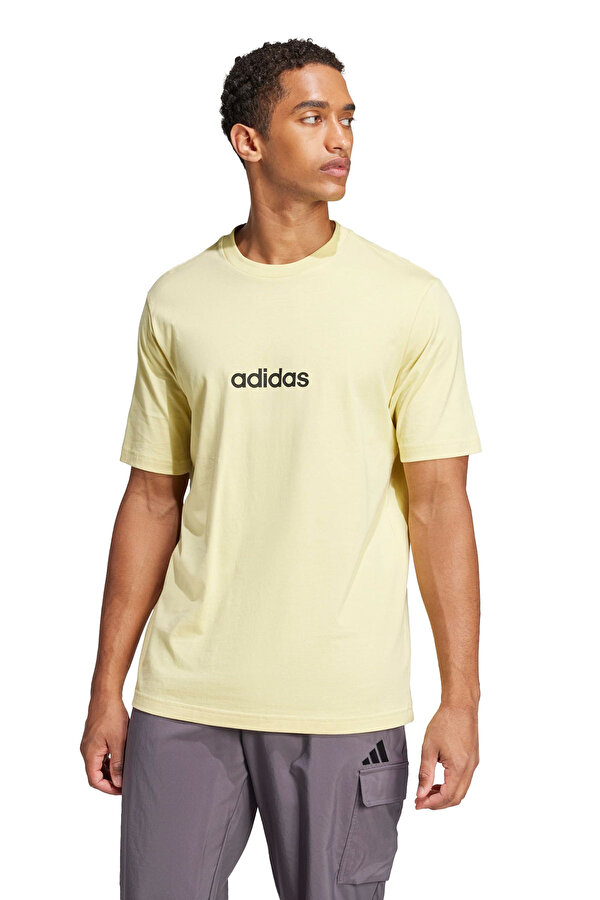 M LIN SJ T Sarı Erkek Kısa Kol T-Shirt