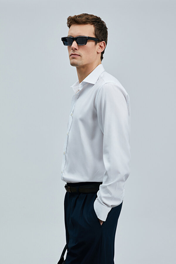 111010636 Next Lyocell Karışımlı Gömlek Regular Fit Erkek Gömlek