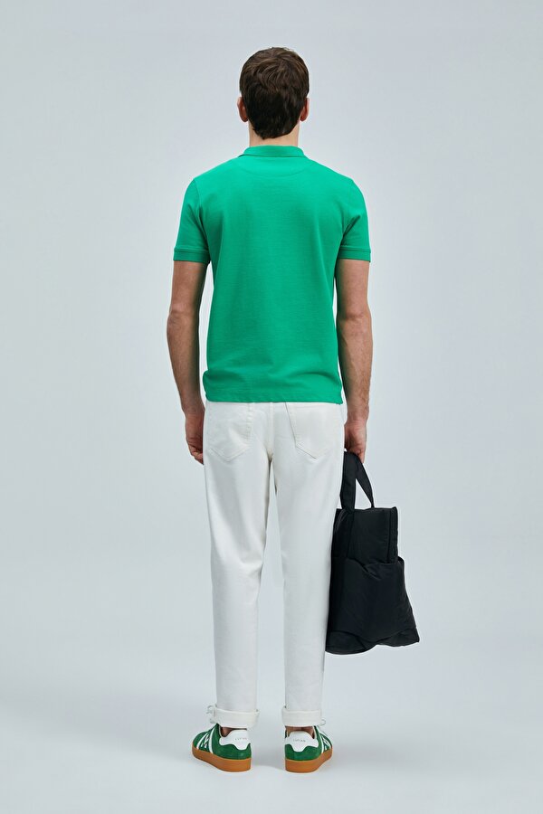 Erkek Laon Smart Polo T-Shirt 111040206 Açık Yeşil