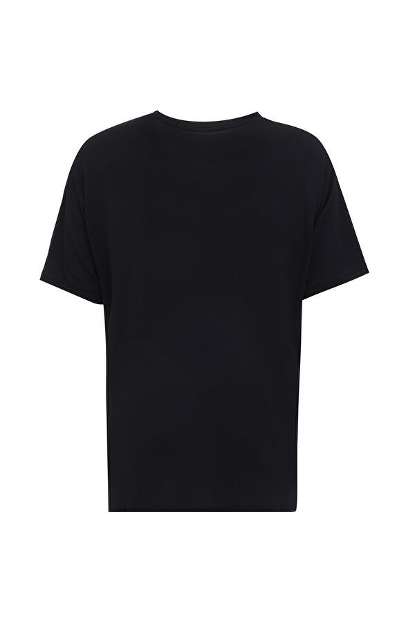 GENA TEE BLACK Woman Sleeve T-Sh