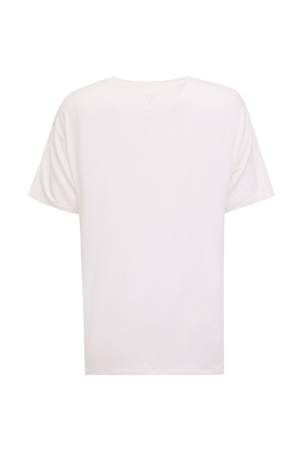 GENA TEE ECRU Woman Sleeve T-Sh