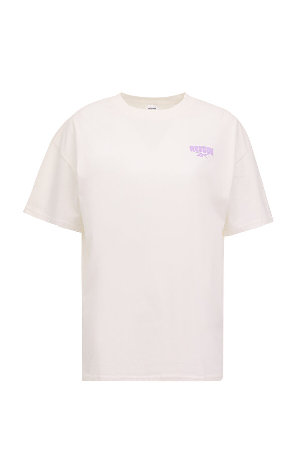 TENA TEE Ekru Kadın Kısa Kol T-Shirt
