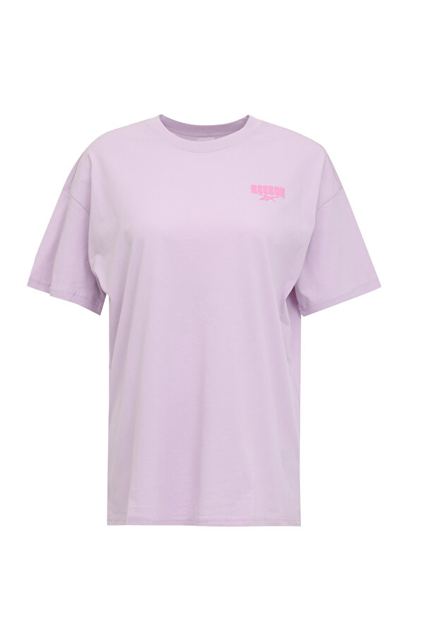 TENA TEE Lila Kadın Kısa Kol T-Shirt