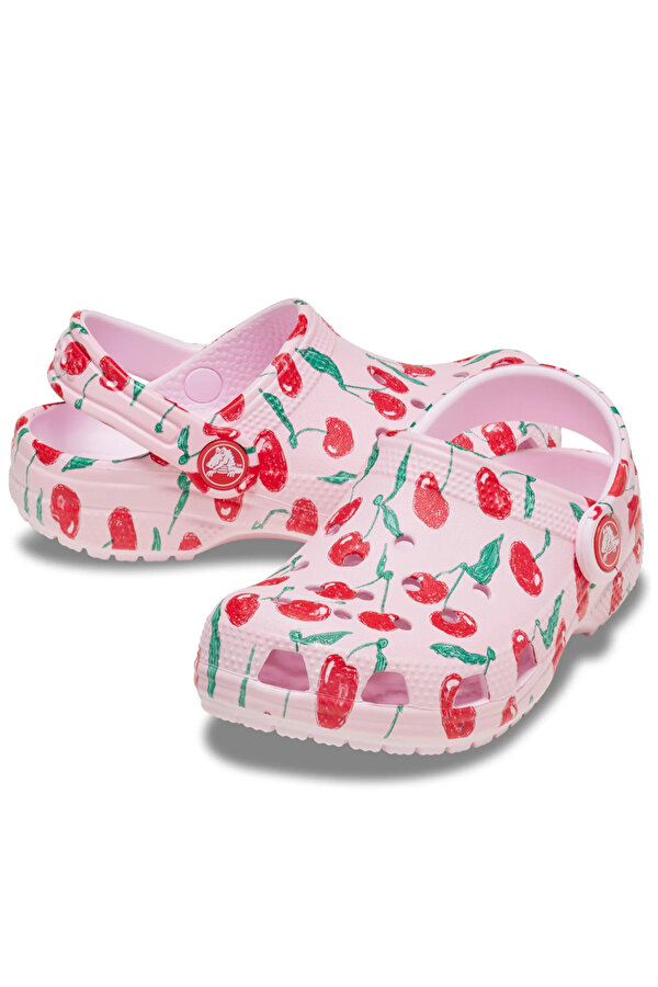Classic Fresh Fruits Clog K Kız Çocuk Terlik Pembe