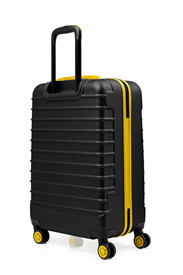 3 lü Valiz Seti Büyük Boy - Orta Boy - Kabin Boy Siyah 1168