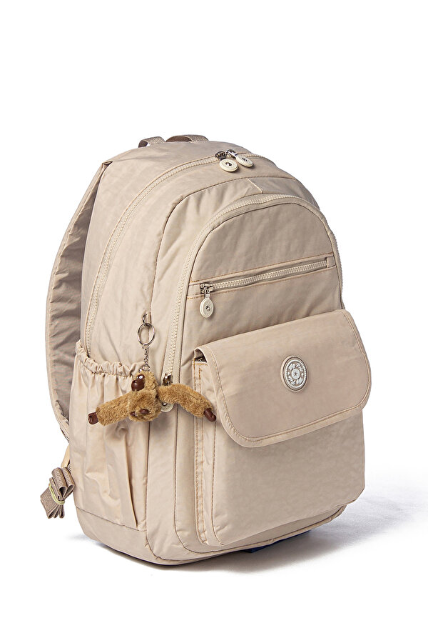 My Polo 8615 Klinkır Okul çantası Sırt Çanta Günlük Gezi Spor Seyahat Tatil Çok Gözlü Laptop Bölmeli KUM