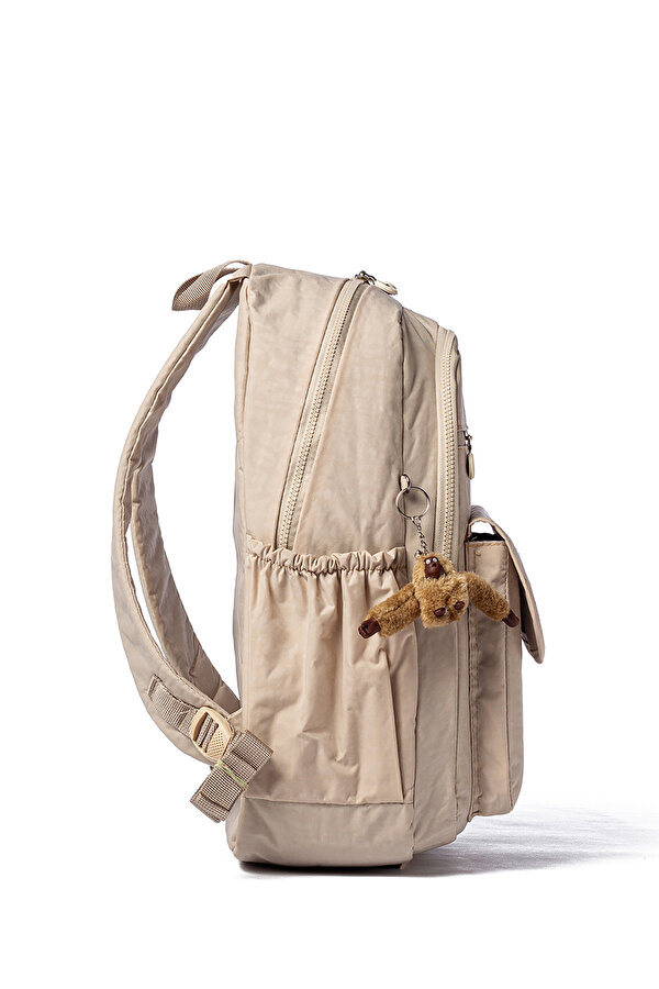 My Polo 8615 Klinkır Okul çantası Sırt Çanta Günlük Gezi Spor Seyahat Tatil Çok Gözlü Laptop Bölmeli KUM