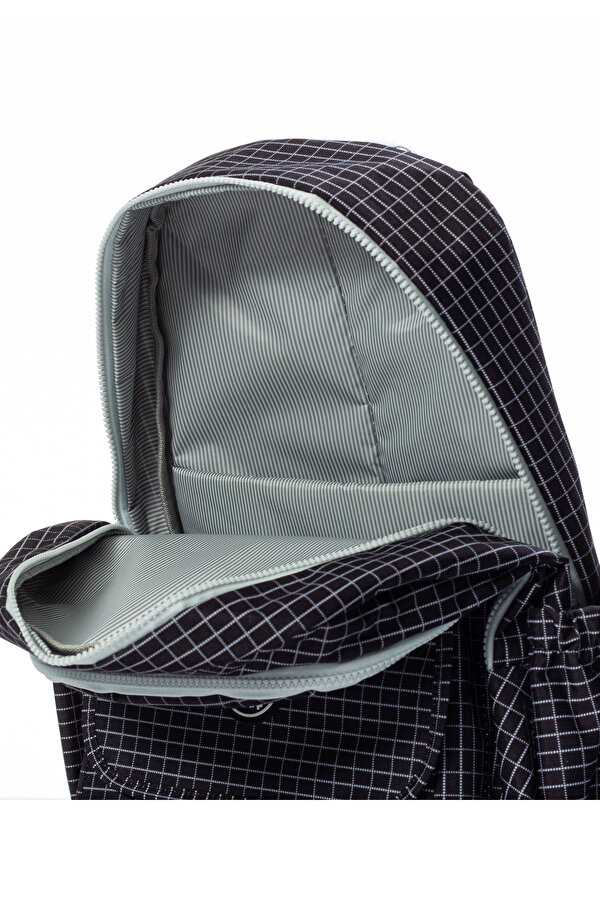 My Polo 8615 Klinkır Okul çantası Sırt Çanta Günlük Gezi Spor Seyahat Tatil Çok Gözlü Laptop Bölmeli BLUE