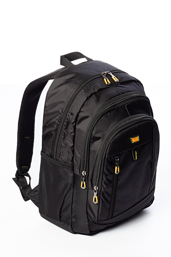 My polo 2135 Okul Çantası Sırt çantası Suya Dayanıklı SİYAH-SARI