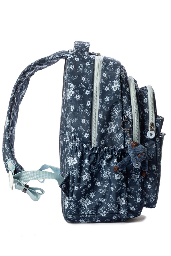 My Polo 8610 Klinkır Okul çantası Sırt Çanta Günlük Gezi Spor Seyahat Tatil Çok Gözlü Laptop Bölmeli BLUE