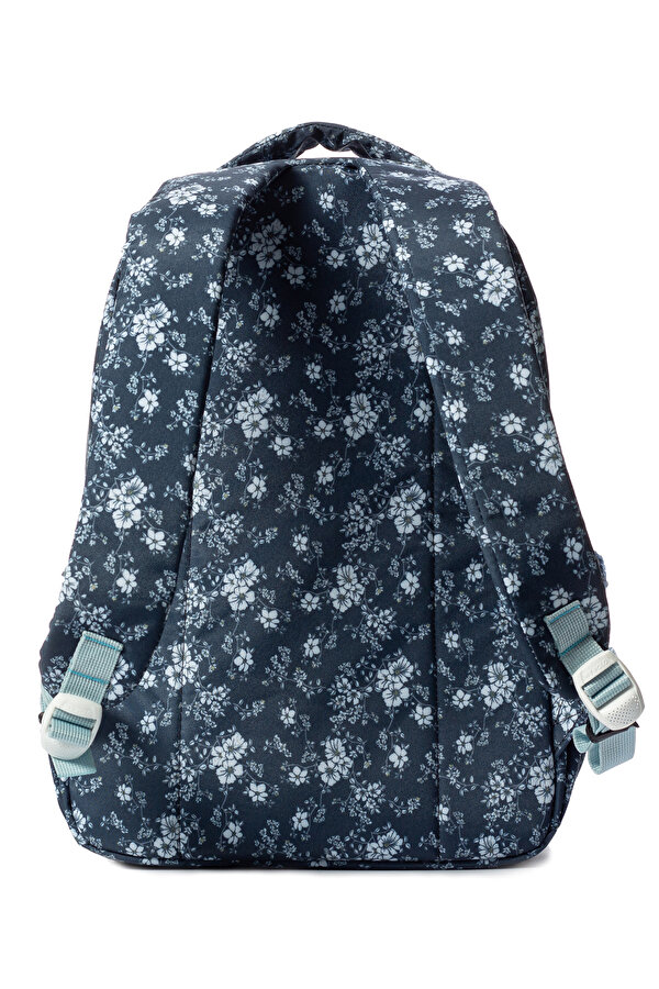 My Polo 8610 Klinkır Okul çantası Sırt Çanta Günlük Gezi Spor Seyahat Tatil Çok Gözlü Laptop Bölmeli BLUE