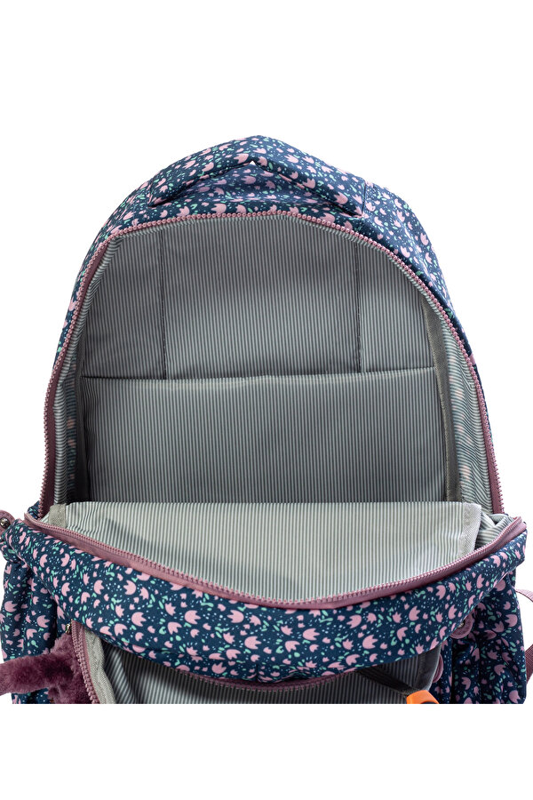 My Polo 8610 Klinkır Okul çantası Sırt Çanta Günlük Gezi Spor Seyahat Tatil Çok Gözlü Laptop Bölmeli BLUE