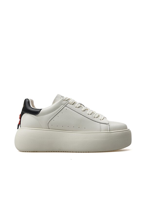 Marcella Kadın Günlük Sneaker Ayakkabı 25y 121230031 Z Ekru