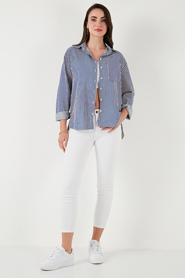 Bayan Gömlek 6777961 İNDİGO