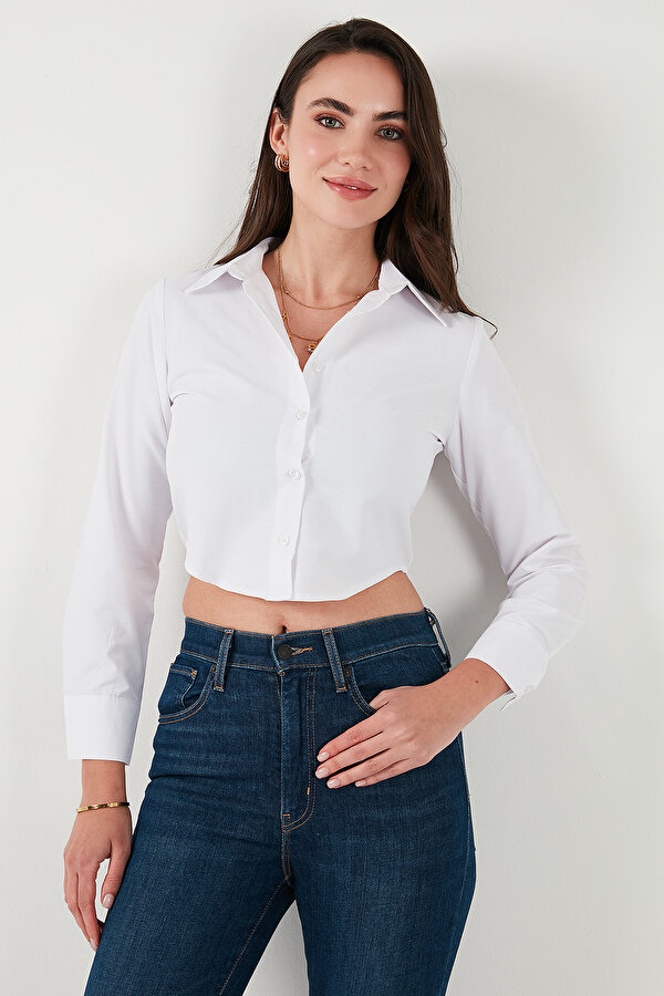 Bayan Gömlek 6777336 BEYAZ