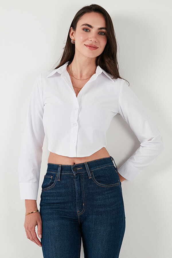 Bayan Gömlek 6777336 BEYAZ