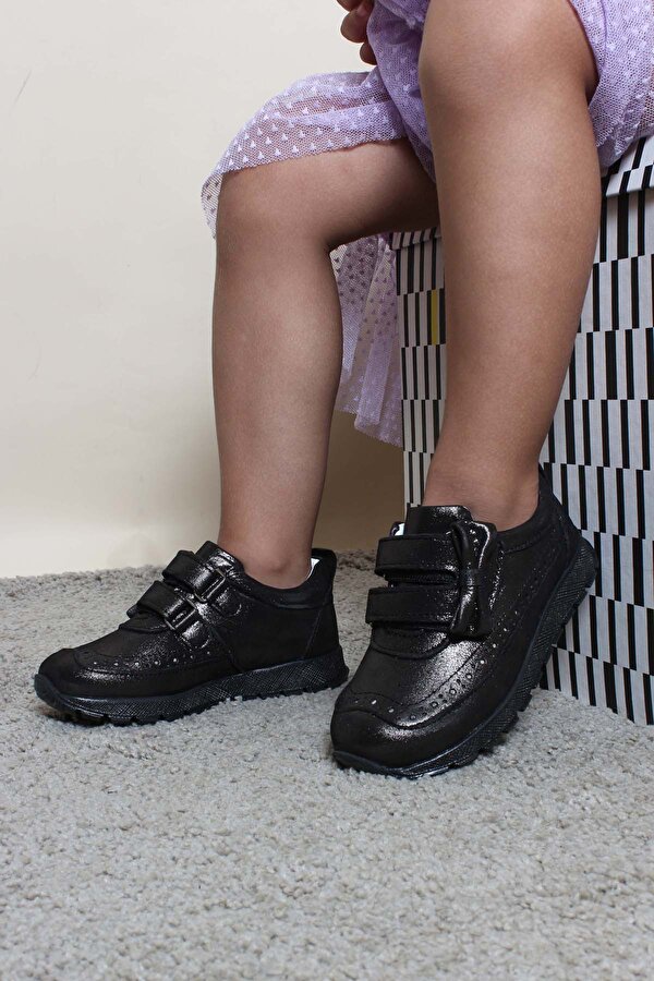 Hakiki Deri  Kız Çocuk Sneaker Ayakkabı 837PA03