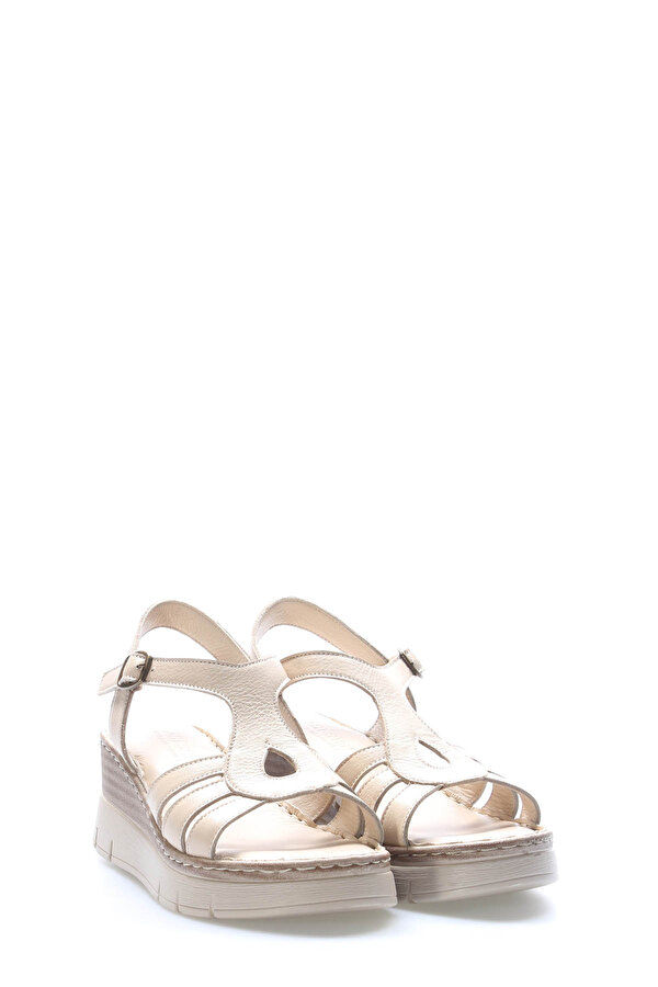 Hakiki Deri  Kadın Klasik Sandalet 621ZA1122