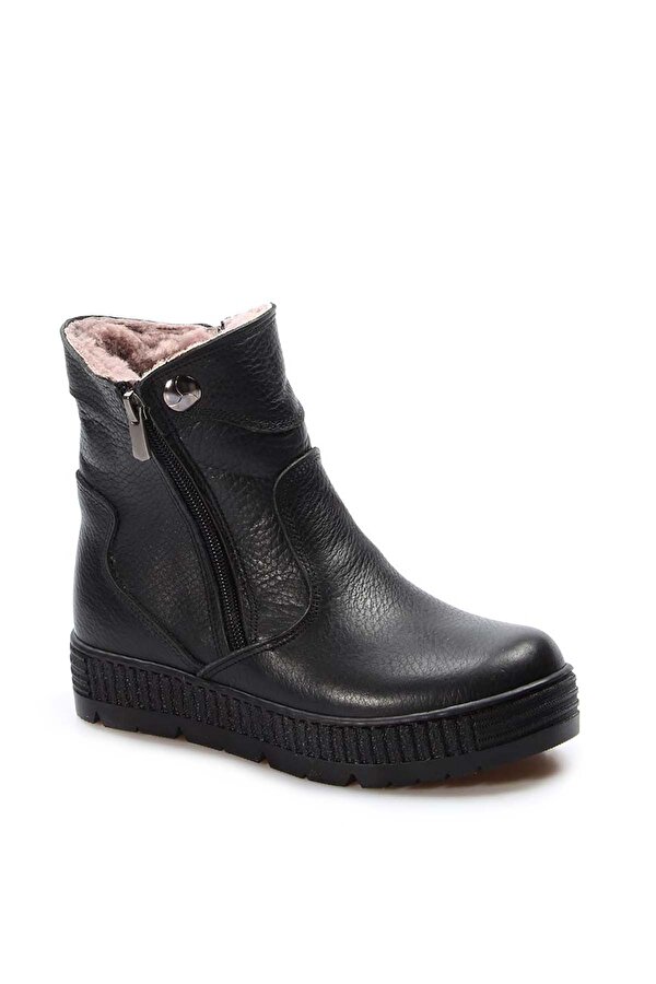 Hakiki Deri Kürklü  Unisex Çocuk Klasik Bot 769KXA120