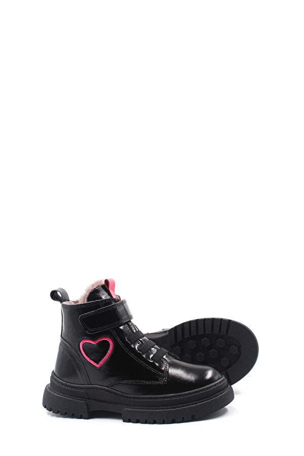 Hakiki Deri Kürklü  Unisex Çocuk Klasik Bot 157KXA2994