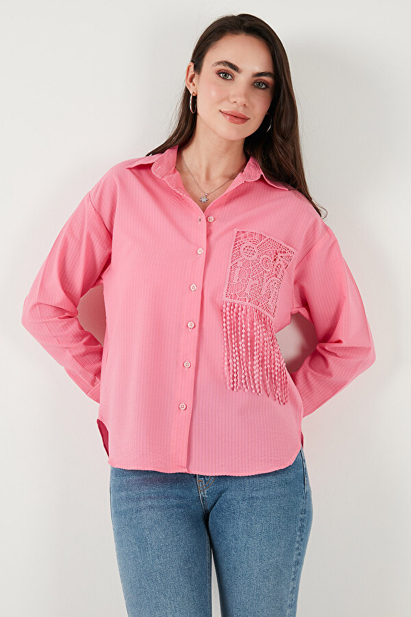 Bayan Gömlek 6773215 Şeker Pembe