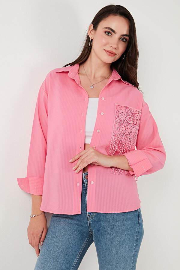 Bayan Gömlek 6773215 Şeker Pembe