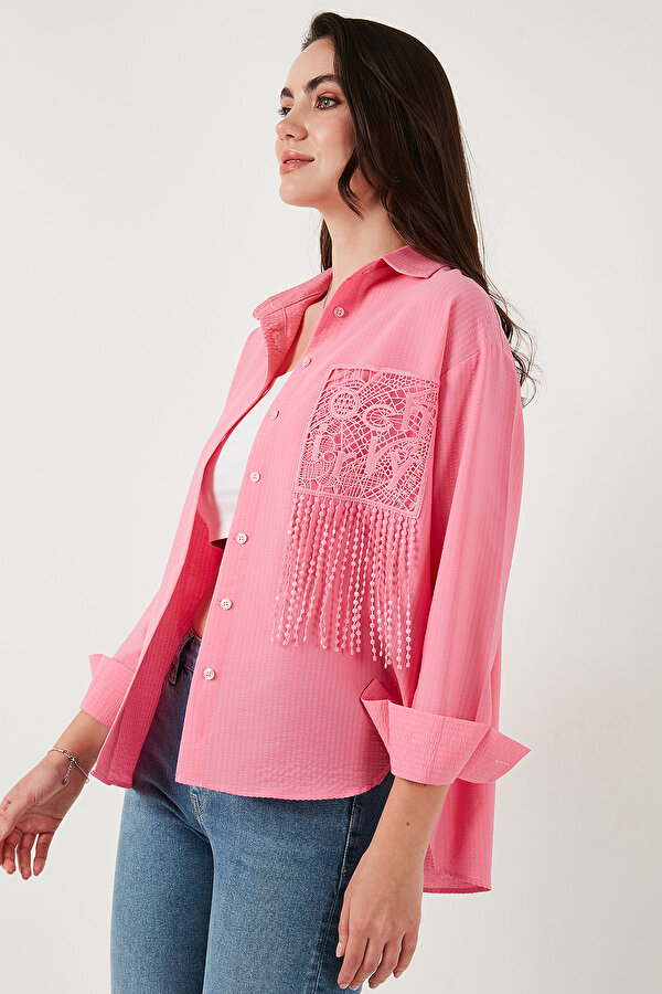 Bayan Gömlek 6773215 Şeker Pembe