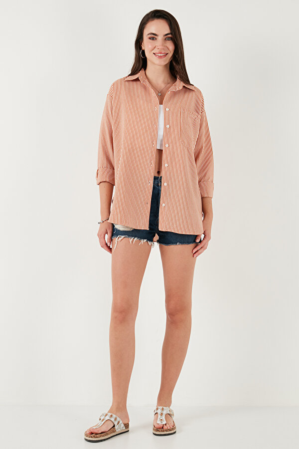 Bayan Gömlek 6772895 KİREMİT