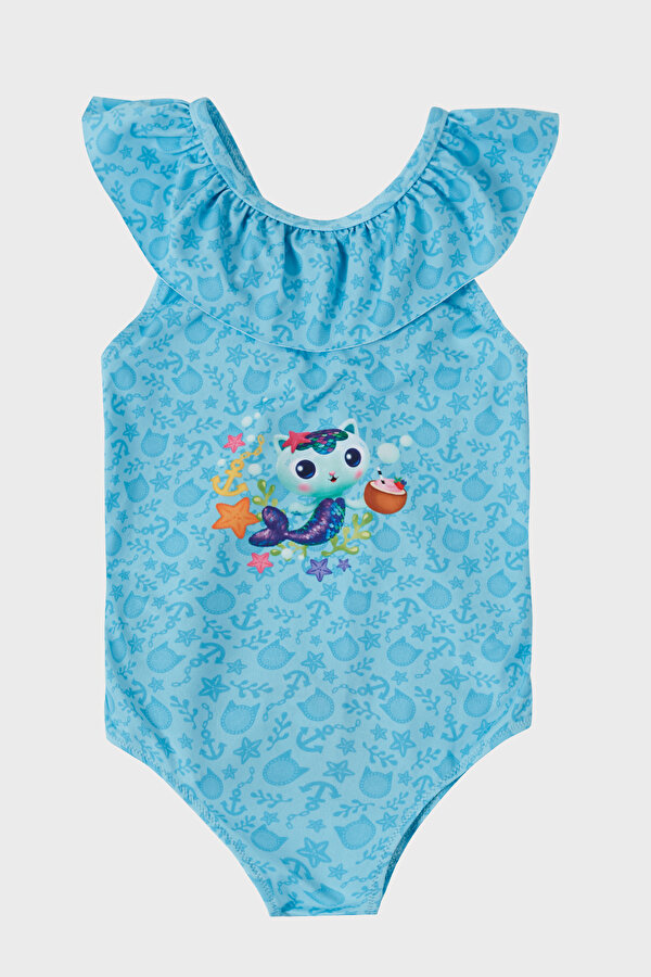 Kız Çocuk Mayo SM2512120001 BEBE MAVİ