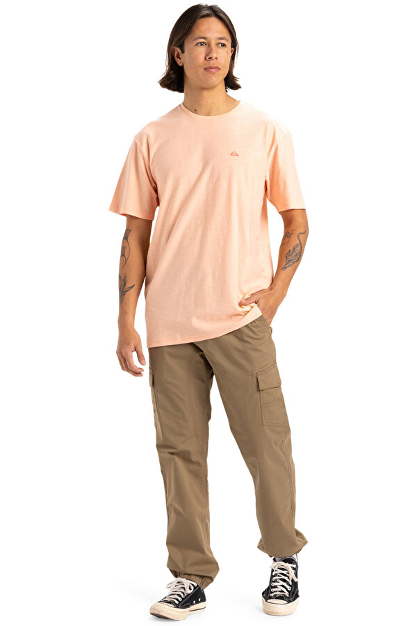 SLUB ROUNDNECK Turuncu Erkek Kısa Kol T-Shirt