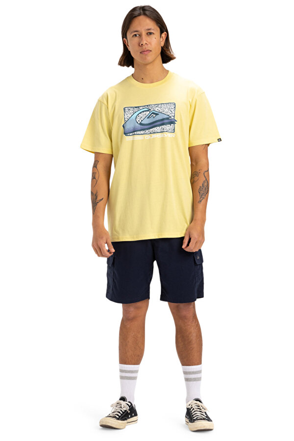 RETRO FADE SS Sarı Erkek Kısa Kol T-Shirt