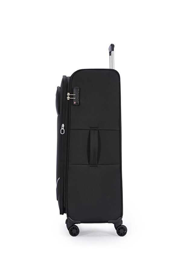 Ultra Light Kumaş Büyük Boy Valiz Siyah PC7050