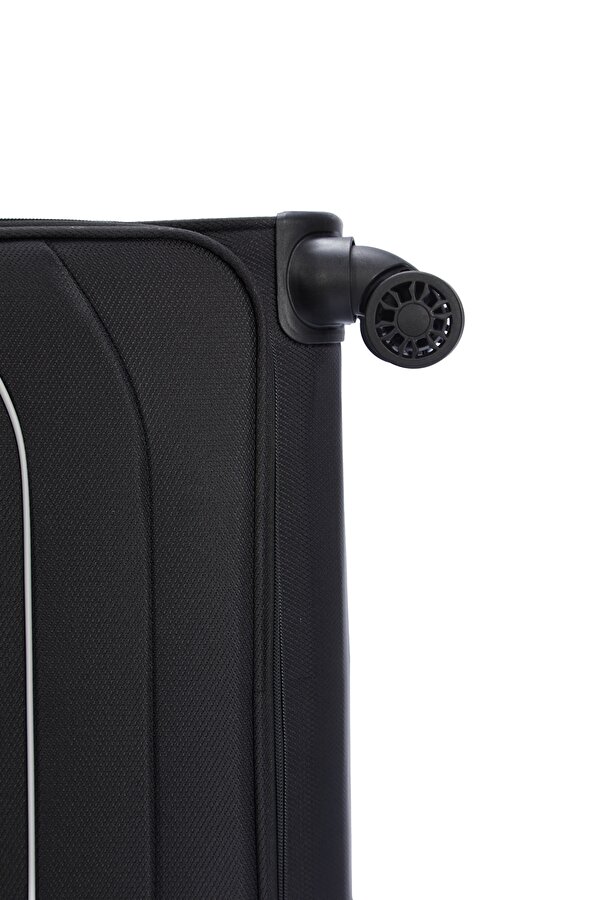 Ultra Light Kumaş Büyük Boy Valiz Siyah PC7050