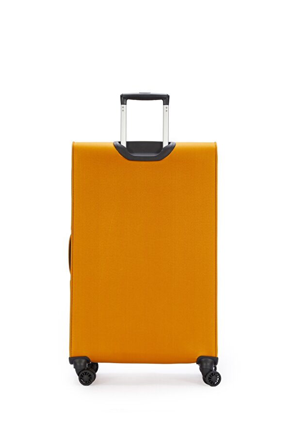 Ultra Light Kumaş Büyük Boy Valiz Hardal PC7050