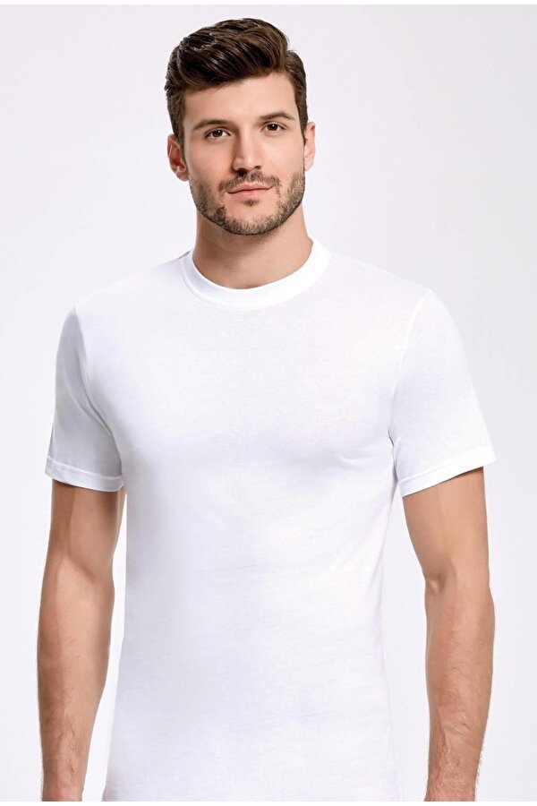 Bisiklet Yaka Erkek T-Shirt