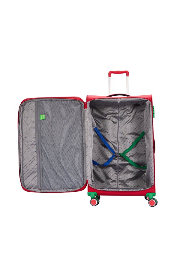 Ultra Light Kumaş Orta Boy Valiz Kırmızı BNT2800
