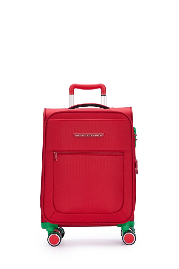 Ultra Light 3 lü Valiz Seti Büyük - Orta ve Kabin Boy Kırmızı BNT2800