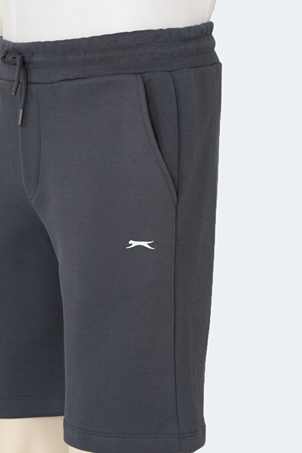 VELVELA Erkek Şort Koyu Gri