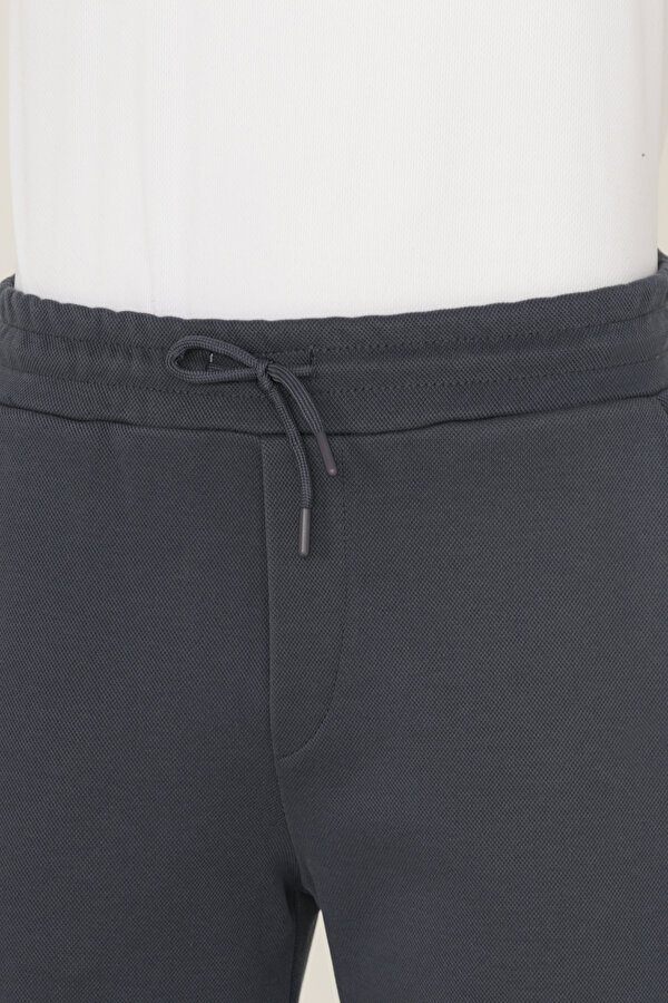 VELVELA Erkek Şort Koyu Gri