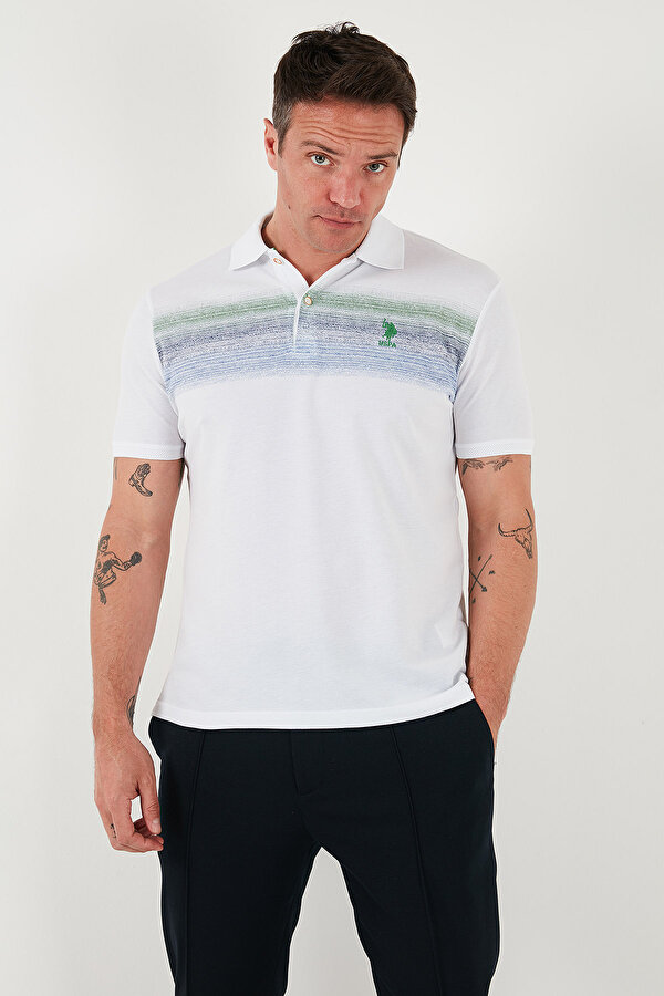 Erkek Polo Yaka T Shirt G081SZ0112107339 MAVİ