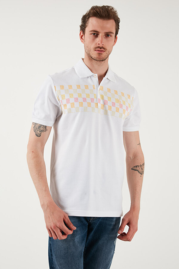 Erkek Polo Yaka T Shirt G081SZ0112107687 Kavun