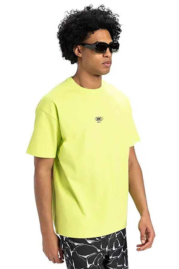 Clothing Quiksilver Mercury Tribe Tee Зеленый 004