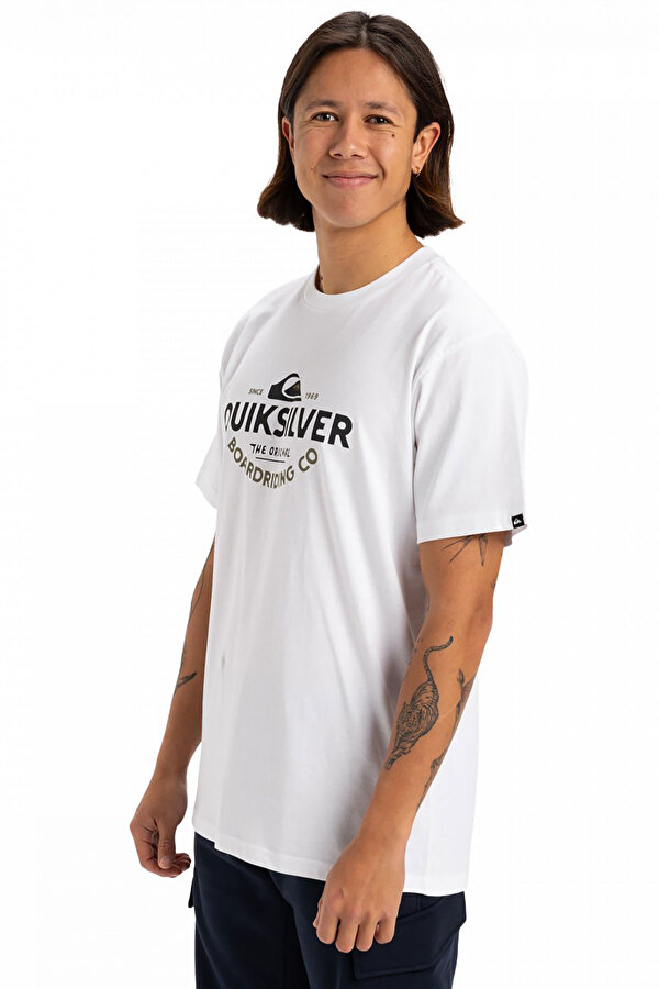 Clothing Quiksilver Typed Out Ss Белый