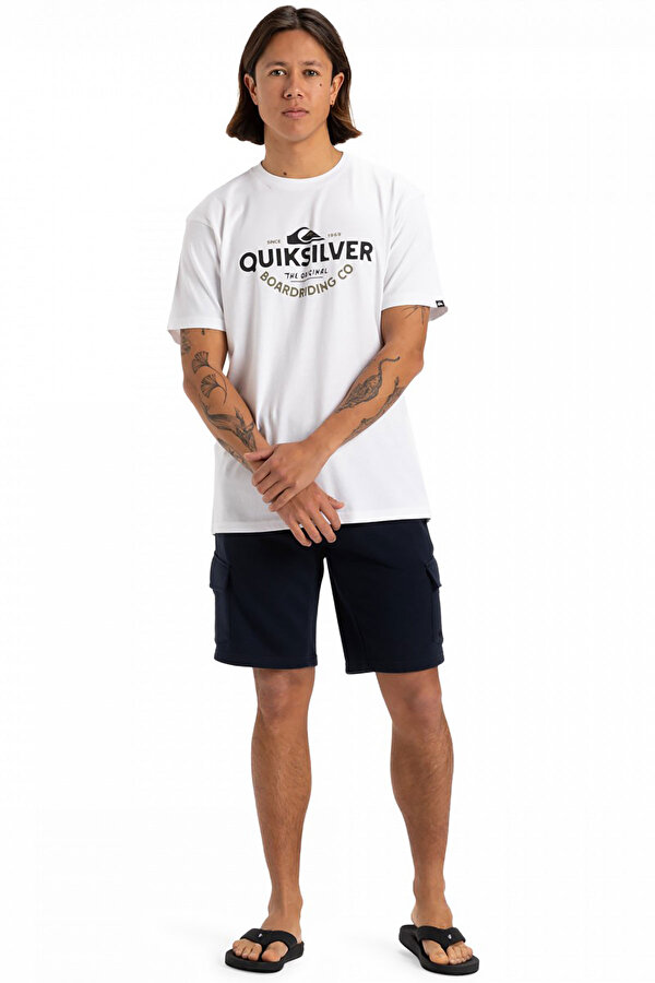 Clothing Quiksilver Typed Out Ss Белый