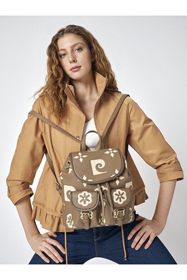 Kadın Sırt Çantası Vizon 05PC25Y10507