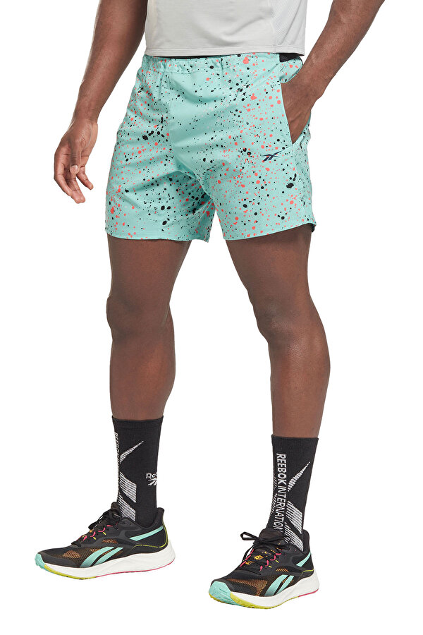 Reebok Ts Strength Aop Sho Серый Мужчина Шорты