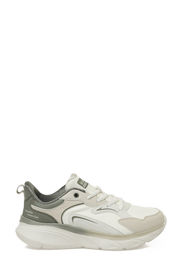 MONE PU W 5PR Ekru Kadın Sneaker