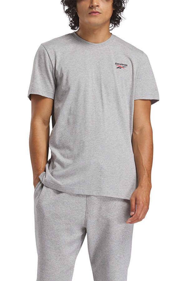 IDENTITY SMALL LOG GRAY MELANGE Man 054
